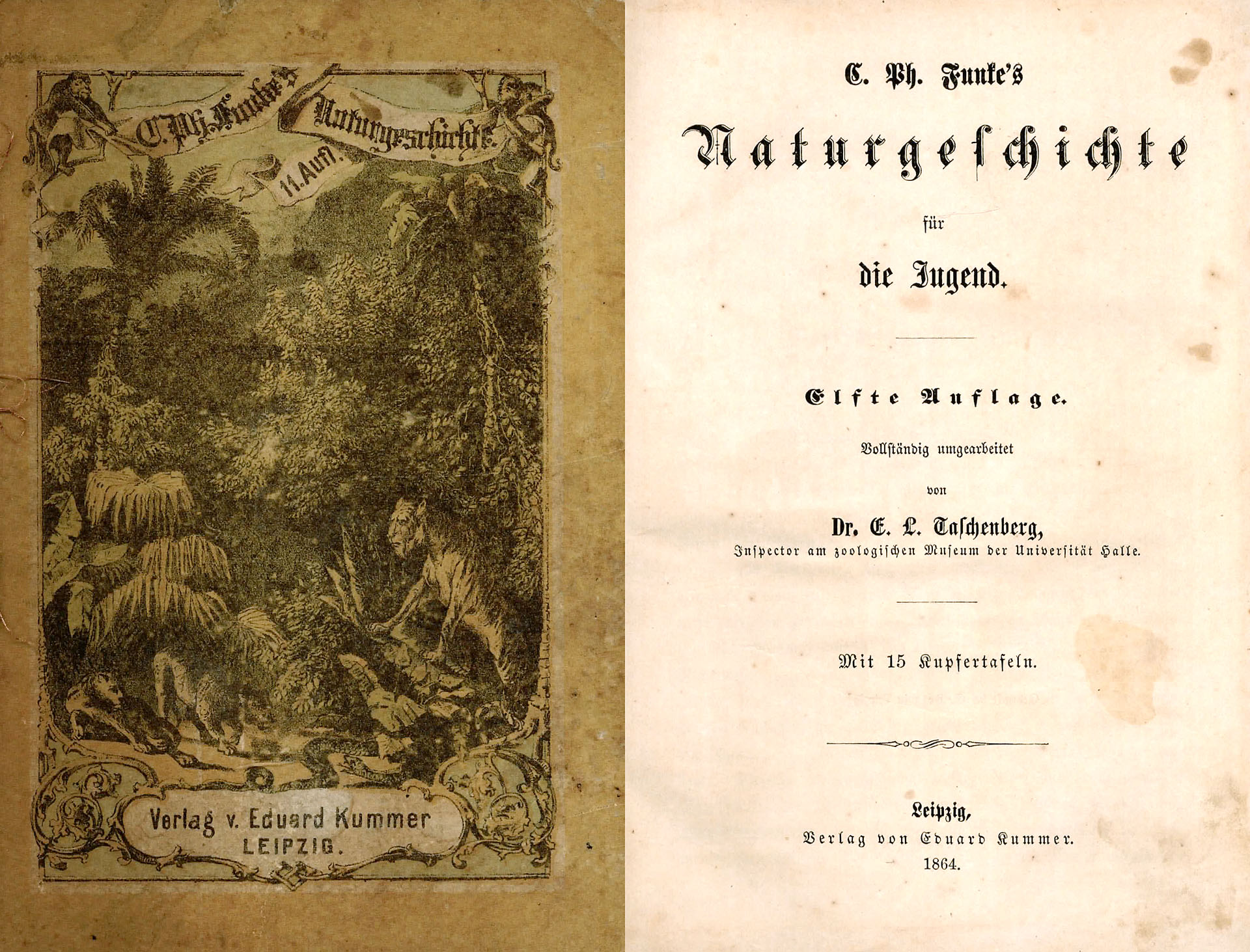 Naturgeschichte für die Jugend - Dr. Taschnberg, E. L.